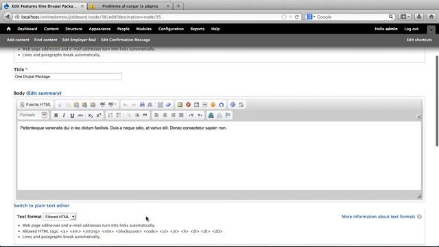 Edit Features - JobBoard Drupal Job Classified Theme смотреть онлайн