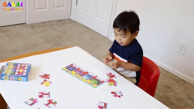 2 1/2 year old toddler puzzle solving - 24 pieces 5+ age group|2-3 year old learning activity смотреть онлайн