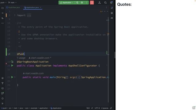 How to Use Web Sockets with Spring Boot and Vaadin Flow: A Quick 2-Minute Tutorial смотреть онлайн