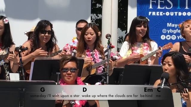 Somewhere Over the Rainbow #Ukulele Play-Along // Aloha Uke Squad - SF Ukesplosion 2018 смотреть онлайн