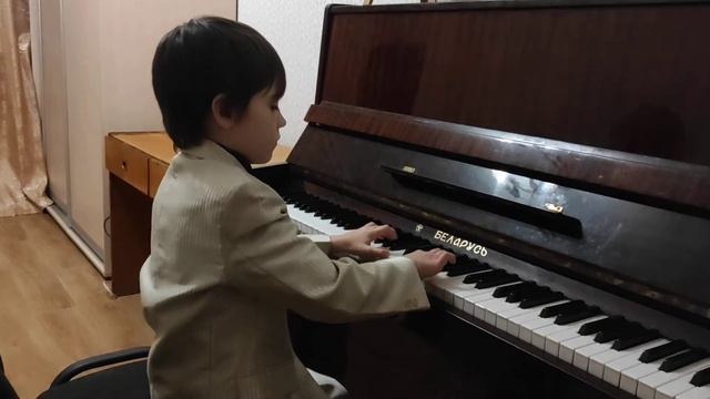 Липчанский Владимир, 7 лет, У. Гиллок "Фламенко" смотреть онлайн