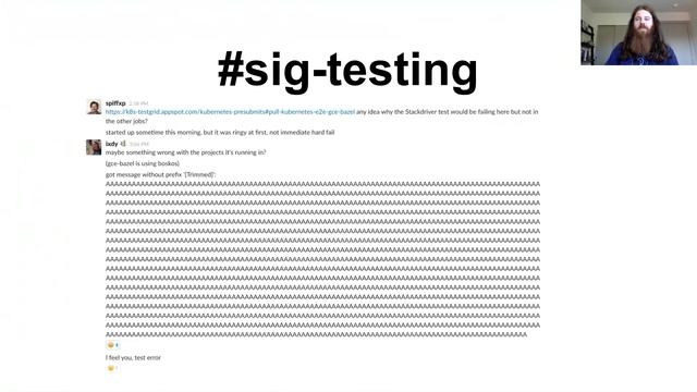Kubernetes SIG Testing 2017-09-26 смотреть онлайн