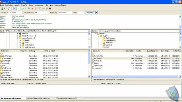 minecraft bukkit server 1.0.1 Tutorial Plugin commandbook 1.7 by bukkilsupport [GER] [HD] смотреть онлайн