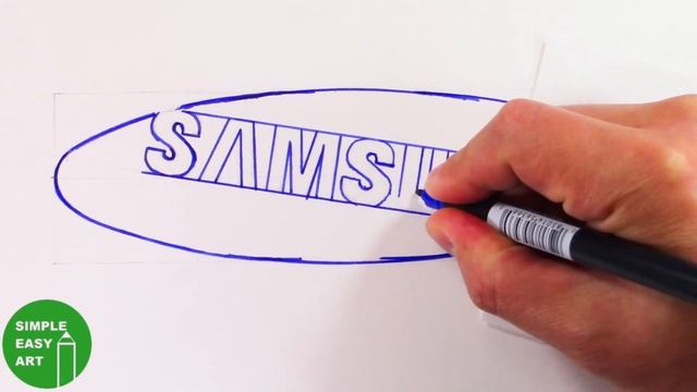 How to Draw the SAMSUNG Logo смотреть онлайн