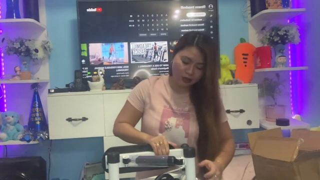 Unboxing My Mini Stepper Pedal Exerciser| LG And Chen Vlog