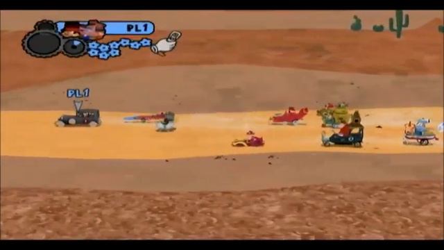 Wacky Races: Crash & Dash Wii The Ant Hill Mob In Ring-A-Ding Rally Cup (Crazy) смотреть онлайн