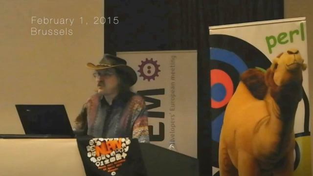 Larry Wall announces Perl 6 (Raku) at FOSDEM 2015 смотреть онлайн
