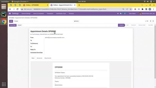 How To Send Email From Odoo Using Email Template || Sending Emails From Odoo Using Code смотреть онлайн