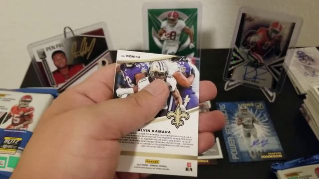 Football ... Kerryon Johnson .. Ebay 1of1 ... 2019 donurss hobby box смотреть онлайн