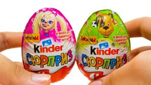 БАРБОСКИНЫ в Киндер Сюрприз! Новая Серия Игрушек по Российскому Мультфильму