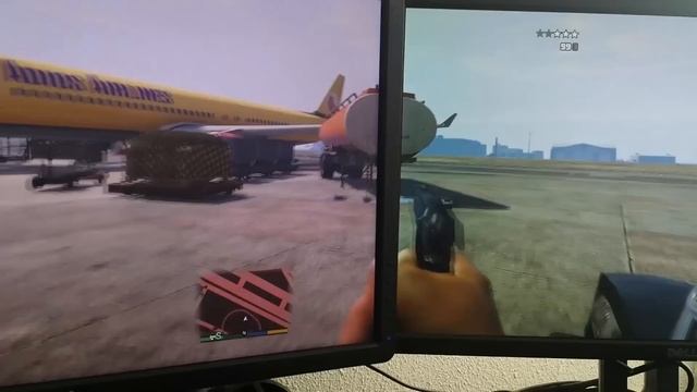 GTA V On 2 Monitors [Dual Monitor 3840x1080] смотреть онлайн