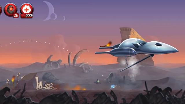 Игра (Angry Birds Star Wars 2 ) часть 4 прохождения + победил 2 боса смотреть онлайн