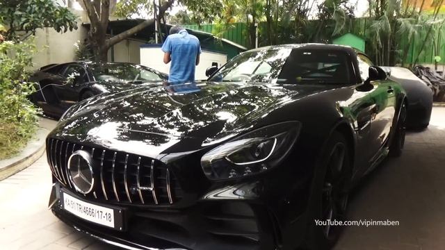 INSIDE One Of INDIA'S Biggest Supercar Garage - NEW CAR Mercedes AMG GT R смотреть онлайн