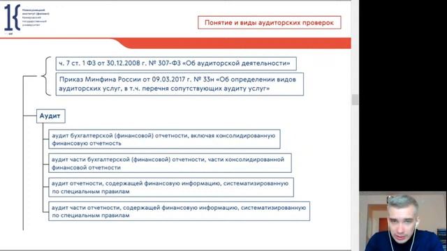 ПП (ОФО). Тема № 9. Правовые основы аудиторской деятельности смотреть онлайн