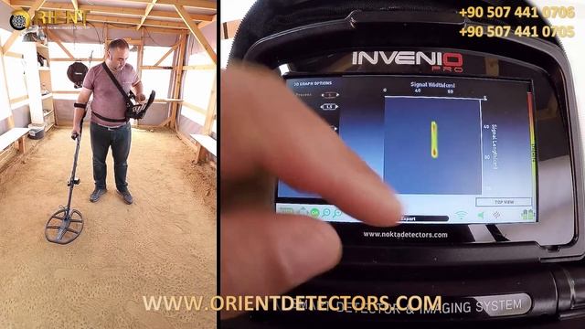 Nokta Invenio | Detection of a 50cm long 8mm rebar смотреть онлайн