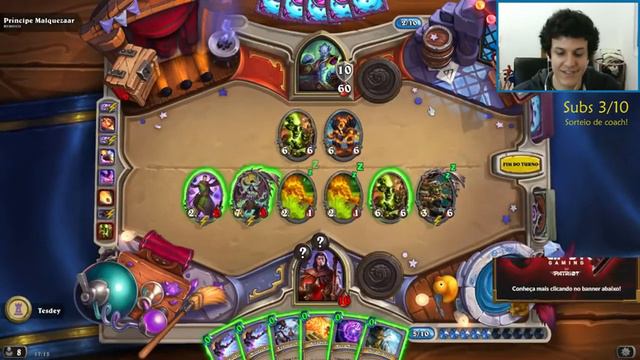 Hearthstone: One Night in Karazhan - Prince Malchezaar & Silverware Golem heroic смотреть онлайн