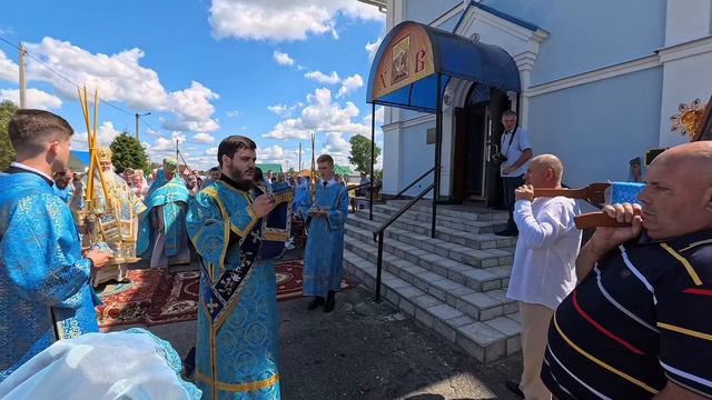 Престольный праздник храма Казанской иконы Божьей Матери. с. Борисовка 2024 смотреть онлайн