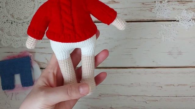 Вязовлог / Вязаные игрушки на ёлке / Наряд для куклы смотреть онлайн