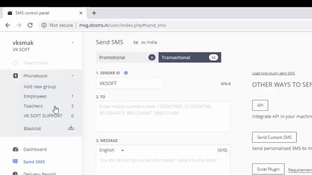 How to Export Contacts in Microsoft Excel Sheet using DO SMS | VK SOFT смотреть онлайн