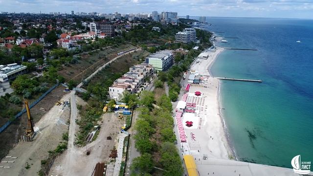 Будпротест на 13ст Большого Фонтана в Одессе. смотреть онлайн