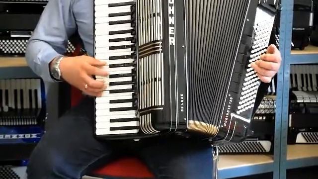 Klangprobe Akkordeon Hohner Morino IV 120 De Luxe A Mano смотреть онлайн