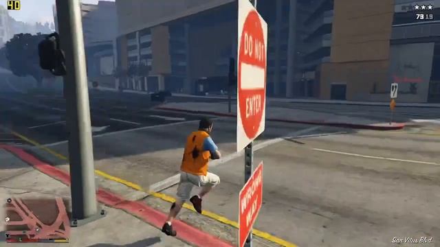 GTA V gameplay GT 730 & i3 7100, normal settings 720p смотреть онлайн