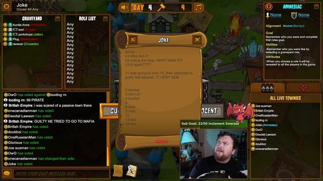 Rolling the AMNE Dice! | Town of Salem смотреть онлайн