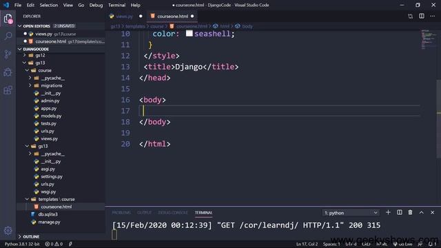 Django Template Language Crash Course (Hindi) смотреть онлайн
