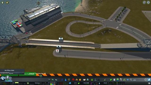 ✱ Cities: Skylines #24 Железная дорога. Прохождение с модами на русском. смотреть онлайн