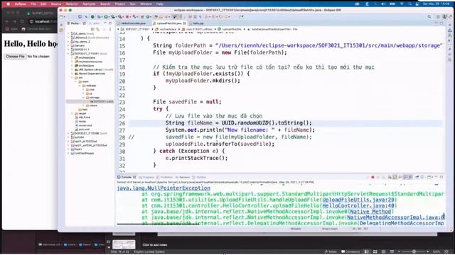 Springboot - Buổi 8 - Java5: Upload file смотреть онлайн