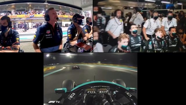 [RedBull Vs Mercedes] Full Live Reactions Final Lap Abu Dhabi GP 2021 F1
