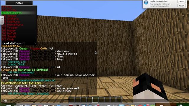 Minecraft Kits Plugin