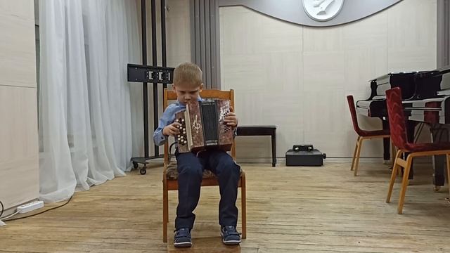 Крапивин Иван 6 лет баян. Пьеса "Перепёлочка". МБУК ДО ДМШ № 2 имени М. И. Глинки. смотреть онлайн