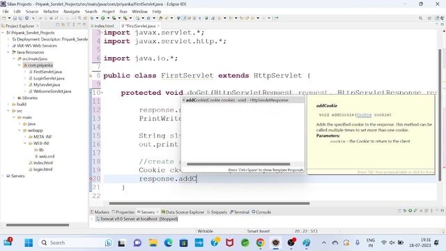 Cookie in Java Servlet || Java Servlet Tutorial || Silan Software || pythontpoints смотреть онлайн