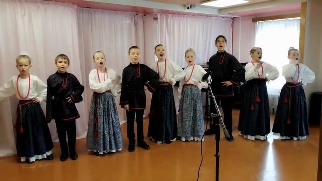 Фольклорный ансамбль "Гусельки" - "Да в саду дерево цветёт". 2020г. смотреть онлайн