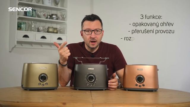Unboxing elektrického topinkovače Sencor STS 605x смотреть онлайн