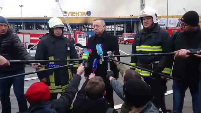 Беглов на месте пожара заявил о возможном выделении допсредств на систему дымоудаления смотреть онлайн
