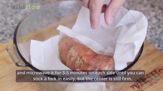 How to Cook a Sweet Potato in the Microwave смотреть онлайн