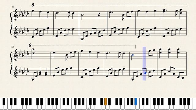 Final Fantasy X OST : Ending Theme Piano Sheet смотреть онлайн