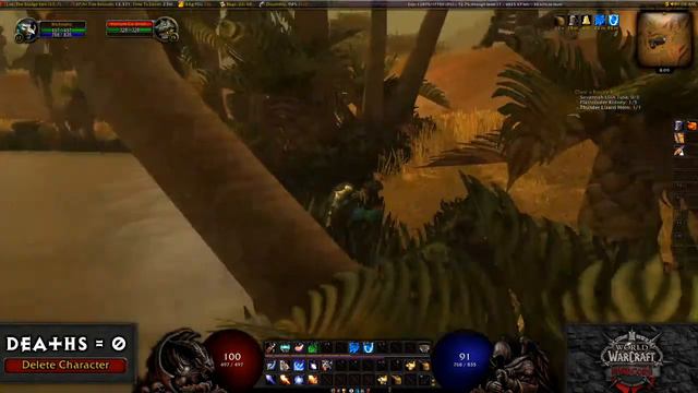 WoW Classic Hardcore 3rd Troll Mage lvl 17 смотреть онлайн