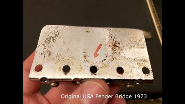 Original Fender Bass Bridge 1973 vs Leo Quan Badass Bass II