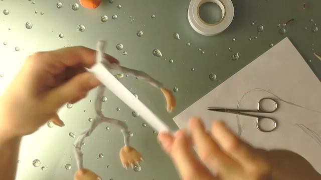 Делаем проволочный каркас для игрушки #niffler #каксшить #совместныйпошив #полимернаяглина