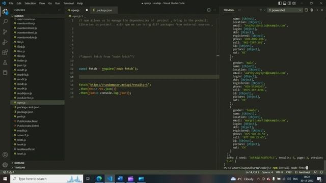 NPM Error [ERR_REQUIRE_ESM] solution for node-fetch смотреть онлайн