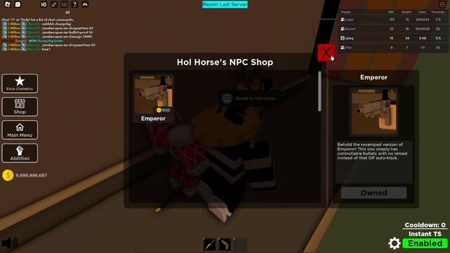 How to get the new Emperor in Jojo Timestop Battlegrounds! смотреть онлайн