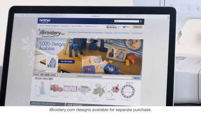 Brother SE600 Embroidery & Sewing Machine смотреть онлайн