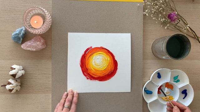 Техника арт-терапии "Раскрытие и расширение". смотреть онлайн