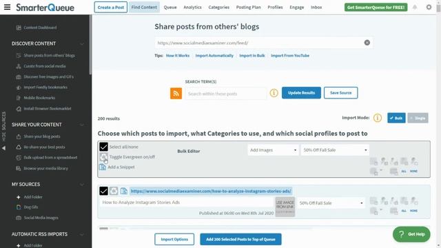How To Bulk Import From Blogs & RSS Feeds смотреть онлайн
