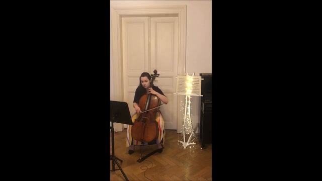 Alena ŠístkováAge: 25Group: C Dmitri Shostakovich   Cello Sonata Op  40, 4th Movement   Allegro