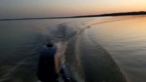 YAMAHA3 и лодка романтика