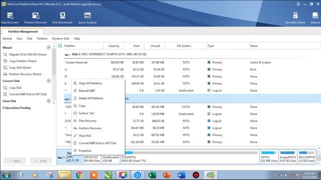 Convert mbr to gpt without data loss | mini tool partition wizard 12 (Part-1) -in hindi смотреть онлайн